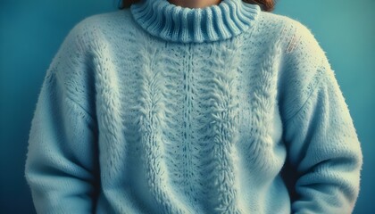 Clear Plain Shiny Warm Soft Vintage Bokeh Cloudy Wave Like Geometric Blue Background or Texture