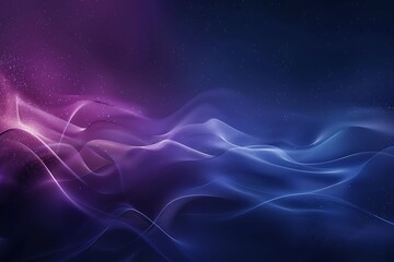 Obraz premium Abstract Purple And Blue Wave Background Design
