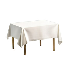 table isolated on white