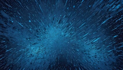 Obraz premium Clear Plain Shiny Warm Soft Vintage Bokeh Cloudy Wave Like Geometric Blue Background or Texture