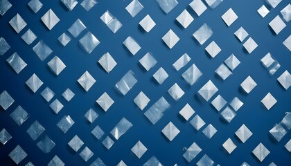 Clear Plain Shiny Warm Soft Vintage Bokeh Cloudy Wave Like Geometric Blue Background or Texture
