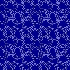 花のシームレスパターン　C-2'