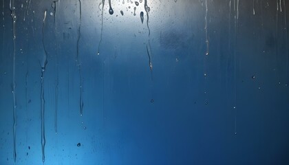 Clear Plain Shiny Warm Soft Vintage Bokeh Cloudy Wave Like Geometric Blue Background or Texture