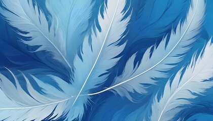 Clear Plain Shiny Warm Soft Vintage Bokeh Cloudy Wave Like Geometric Blue Background or Texture