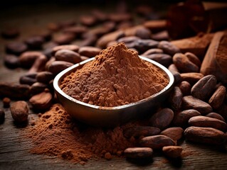 Cocoa Powder and cocoa Beans 