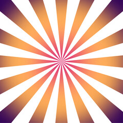 retro sunburst background