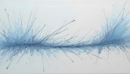 Clear Plain Shiny Warm Soft Vintage Bokeh Cloudy Wave Like Geometric Blue Background or Texture