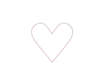heart pink
