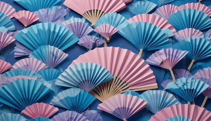 Clear Plain Shiny Warm Soft Vintage Bokeh Cloudy Wave Like Geometric Blue Background or Texture