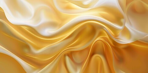 Fototapeta premium An elegant textured golden yellow background that harmoniously blends warmth and refinement, ideal for formal presentations and events