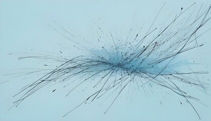 Clear Plain Shiny Warm Soft Vintage Bokeh Cloudy Wave Like Geometric Blue Background or Texture