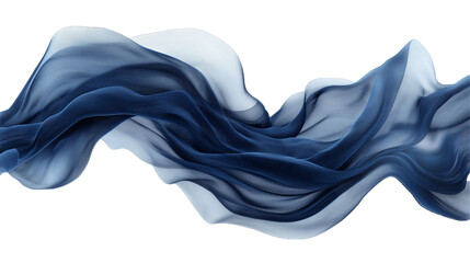 Fototapeta premium Blue satin fabric 