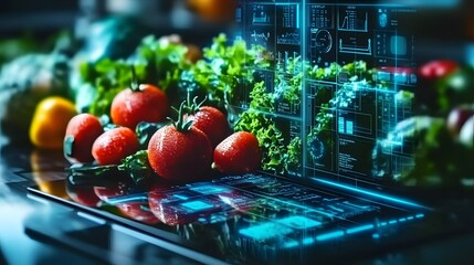 Futuristic AI-Driven Personalized Diet Plans: A digital platform that provides personalized diet recommendations based on AI analysis of health data.