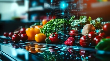 Futuristic AI-Driven Personalized Diet Plans: A digital platform that provides personalized diet recommendations based on AI analysis of health data.