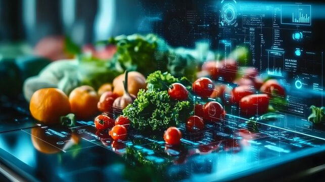 Futuristic AI-Driven Personalized Diet Plans: A digital platform that provides personalized diet recommendations based on AI analysis of health data.