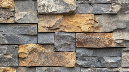 Weathered stone wall with a rough, textured surface. The rugged, aged appearance evokes resilience, history, and enduring strength, symbolizing timelessness and natural beauty