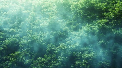 Fototapeta premium Carbon Sink: Natural carbon sinks like forests and oceans absorb more carbon than they emit, helping to mitigate the impacts of human-driven climate change. 