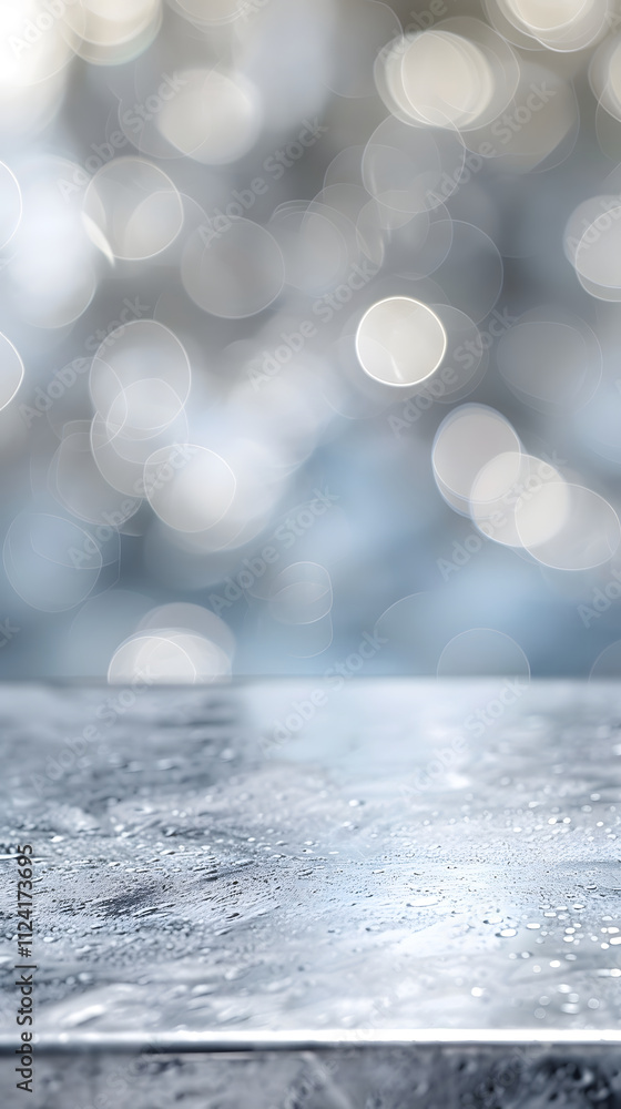 Aufkleber a blurred background with a textured surface, creating a serene and elegant atmosphere.