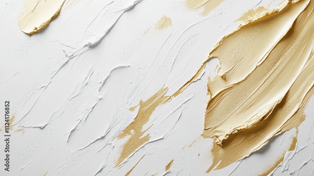 Poster creative art technique studio textured paint application bright environment close-up view abstract e