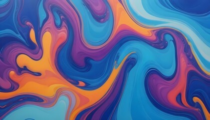 Fototapeta premium Clear Plain Shiny Warm Soft Vintage Bokeh Cloudy Wave Like Geometric Blue Background or Texture