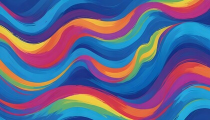 Clear Plain Shiny Warm Soft Vintage Bokeh Cloudy Wave Like Geometric Blue Background or Texture