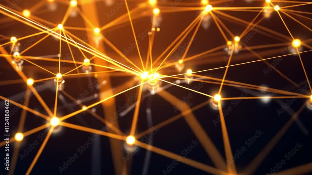 Aufkleber abstract tech-inspired background featuring circuit patterns and glowing connectivity points.