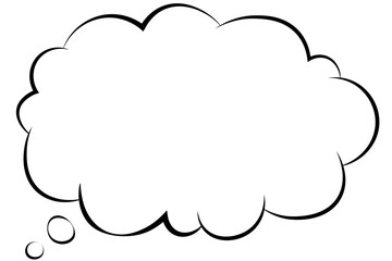 cloud talk bubble png