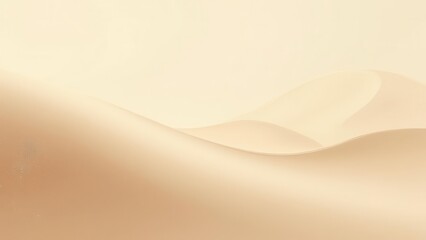 Fototapeta premium Blurred frost effects. Sandy beige with subtle metallic flecks, reminiscent of desert sands under starlight. Sleek texture. No noise, exceptionally clear. 4K, UHD quality