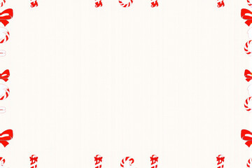 A cheerful Christmas pattern featuring colorful ornaments, candy canes, holly, and stars, arranged in vibrant and festive holiday colors..