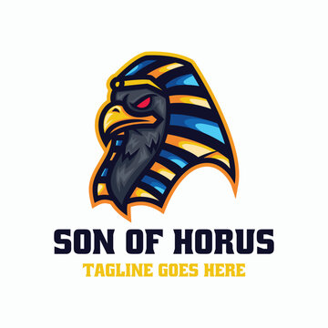 Son Of Horus Simple Mascot Logo