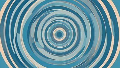 Obraz premium Clear Plain Shiny Warm Soft Vintage Bokeh Cloudy Wave Like Geometric Blue Background or Texture