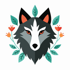 illustration of a wolf