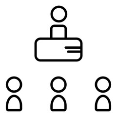 Fototapeta premium Happy Teacher's day Vector art for congratulation cards, banners and flyers. International teacher's day concept