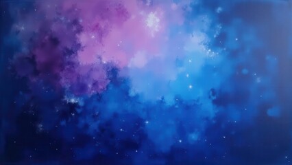 Obraz premium Multicolor fading blur. Galactic-inspired gradient with deep indigos, violets, and midnight blues, clear and perfectly noise-free, in 4K UHD resolution