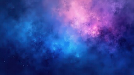 Multicolor fading blur. Galactic-inspired gradient with deep indigos, violets, and midnight blues, clear and perfectly noise-free, in 4K UHD resolution