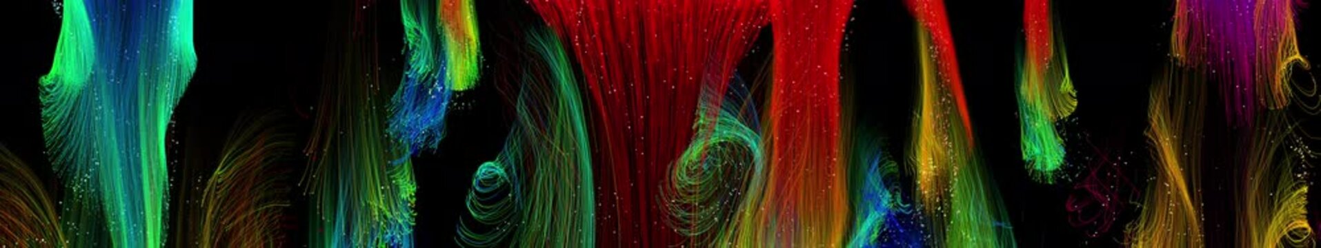 Vibrant Sparkling Colorful Glittering Strings	
 Background Loop Widescreen 