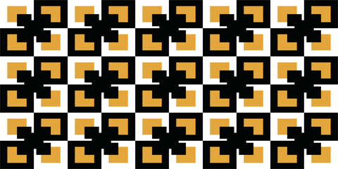 Obraz premium gold white and black color pa...