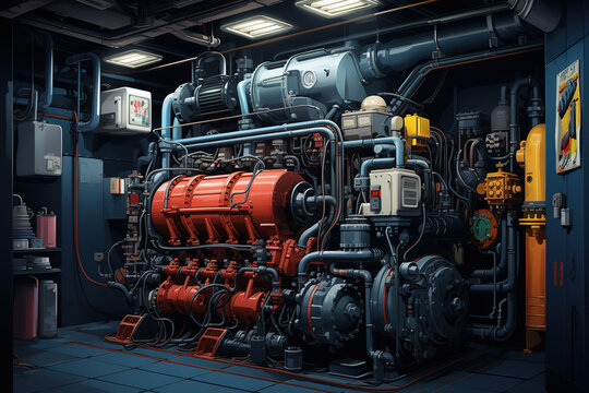 Ship Engine Room Images – Browse 14,743 Stock Photos, Vectors, and ...