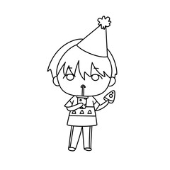 A cartoon character is holding a slice of pizza and a cup