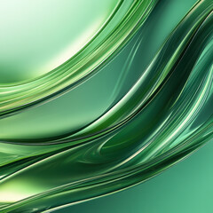 Naklejka premium Abstract green image to compliments fractional