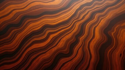 Polished oak surfaces. Unique wenge wood grain with intricate wave patterns, high-definition 4K, absolutely noise-free, suitable for trendy and luxe settings