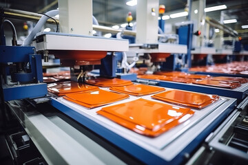 Tile factory running an efficient ceramic tile production line for high-demand markets