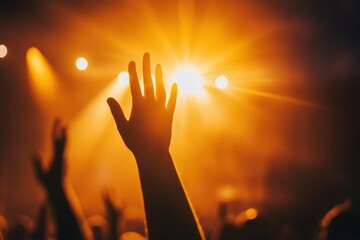 Christian worship event at Holy City where you can raise your hand in praise