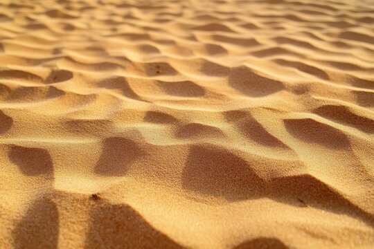 Close up of a brown desert pattern resembling sand from a tropical beach