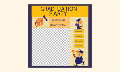 Graduation Party Socials Media