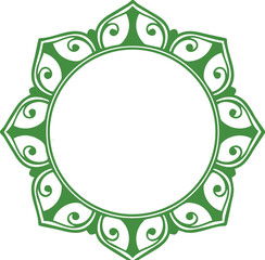 Beautiful flower art and mandala vector design