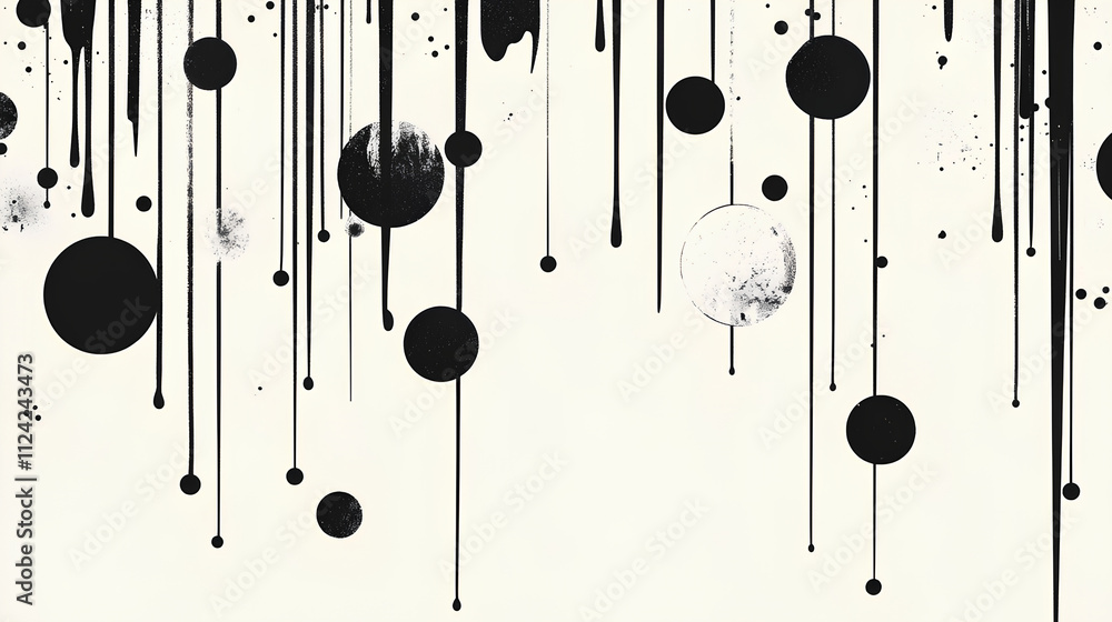 Aufkleber abstract vector graphics for modern design