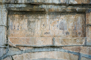 Vajra Pagoda of Miaozhan Temple in Guandu Ancient Town, Kunming, Yunnan, China