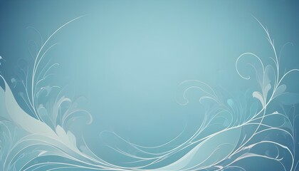 Clear Plain Shiny Warm Soft Vintage Bokeh Cloudy Wave Like Geometric Blue Background or Texture