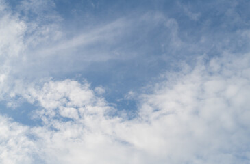 Obraz premium 見上げると綺麗な空